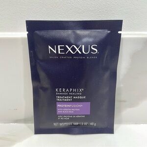 🟠5/$25 NEW Nexxus Keraphix Damage Healing Hair Treatment Mask